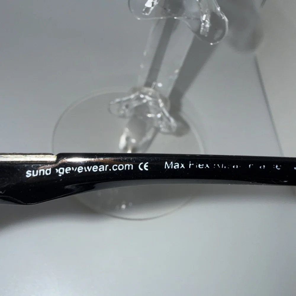 2 pair SUNDOG Authentic RARE Wrap Sunglasses - Black Bomb & Brown Flight- Invest